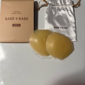 Adhesive Nipple Covers - Cream